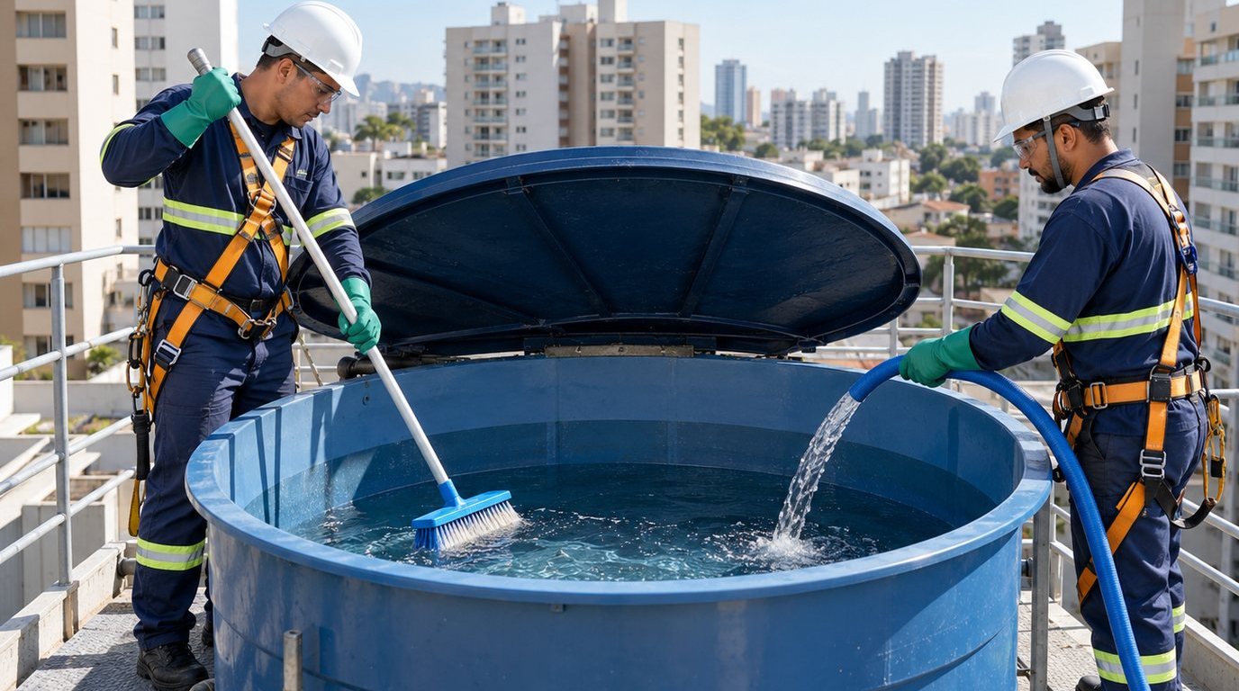 Reservatório de Condomínio em Santa Maria‑RS